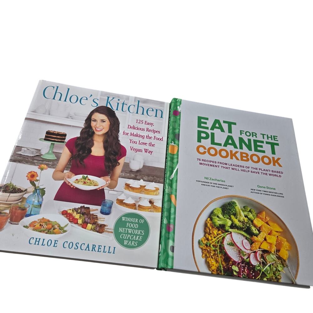 Vegan Cookbook Bundle: Chloe's Kitchen & Eat for the Planet
